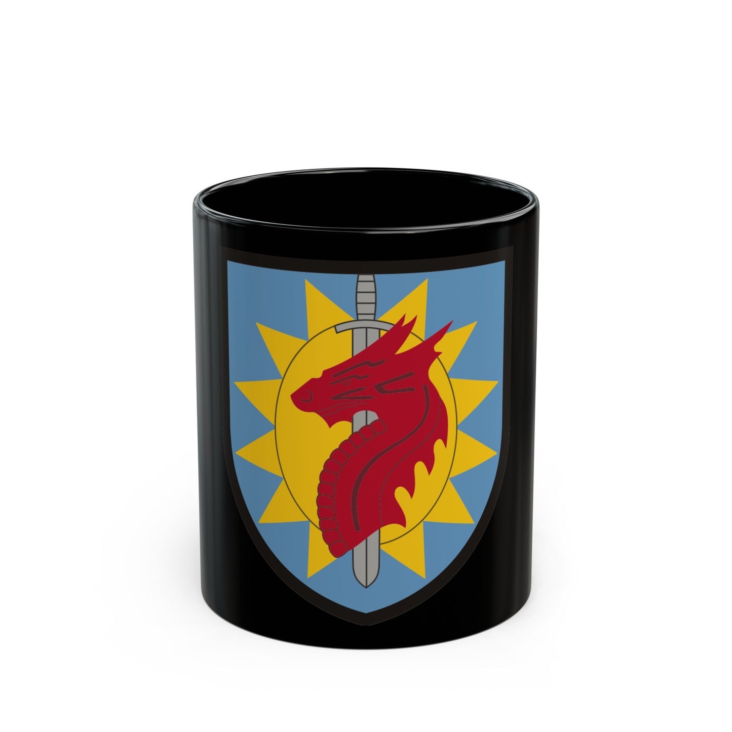 224 Sustainment Brigade (U.S. Army) Black Coffee Mug-11oz-The Sticker Space