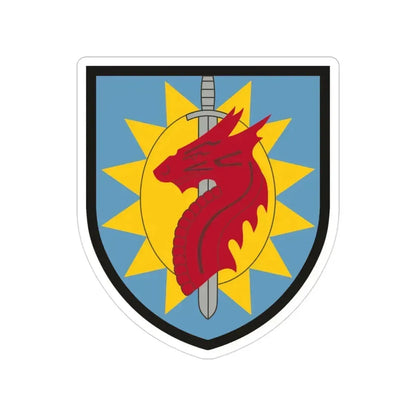 224 Sustainment Brigade (U.S. Army) Transparent STICKER Die-Cut Vinyl Decal 3 Inch - The Sticker Space