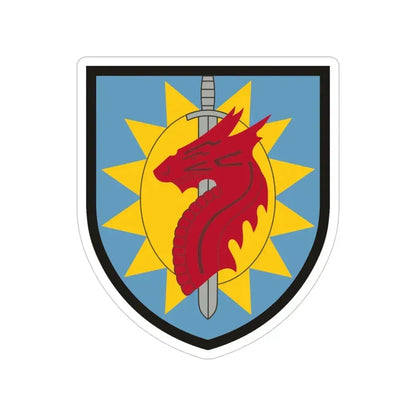 224 Sustainment Brigade (U.S. Army) Transparent STICKER Die-Cut Vinyl Decal 5 Inch - The Sticker Space