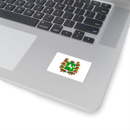 Flag of Tomsk Oblast (Russia) STICKER Vinyl Kiss-Cut Decal
