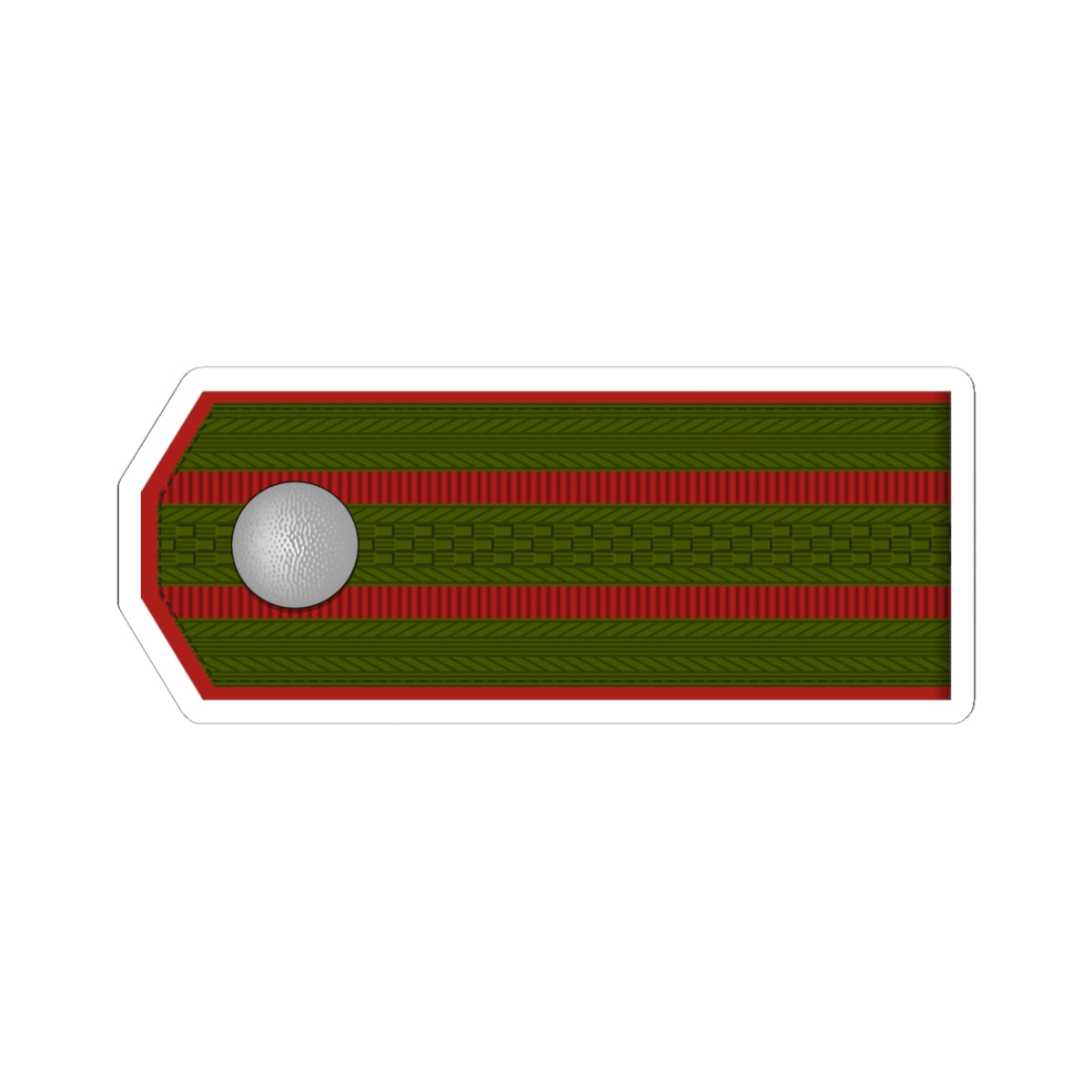 ROA Major h1 (Russia) (Military Rank) STICKER Vinyl Kiss-Cut Decal