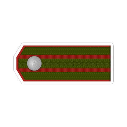 ROA Major h1 (Russia) (Military Rank) STICKER Vinyl Kiss-Cut Decal