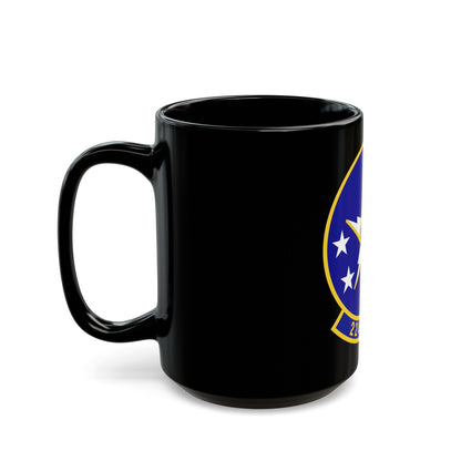 224th Joint Communications Support Squadron (U.S. Air Force) Black Coffee Mug-The Sticker Space