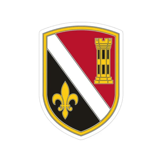 225 Engineer Brigade (U.S. Army) Transparent STICKER Die-Cut Vinyl Decal 6 Inch - The Sticker Space