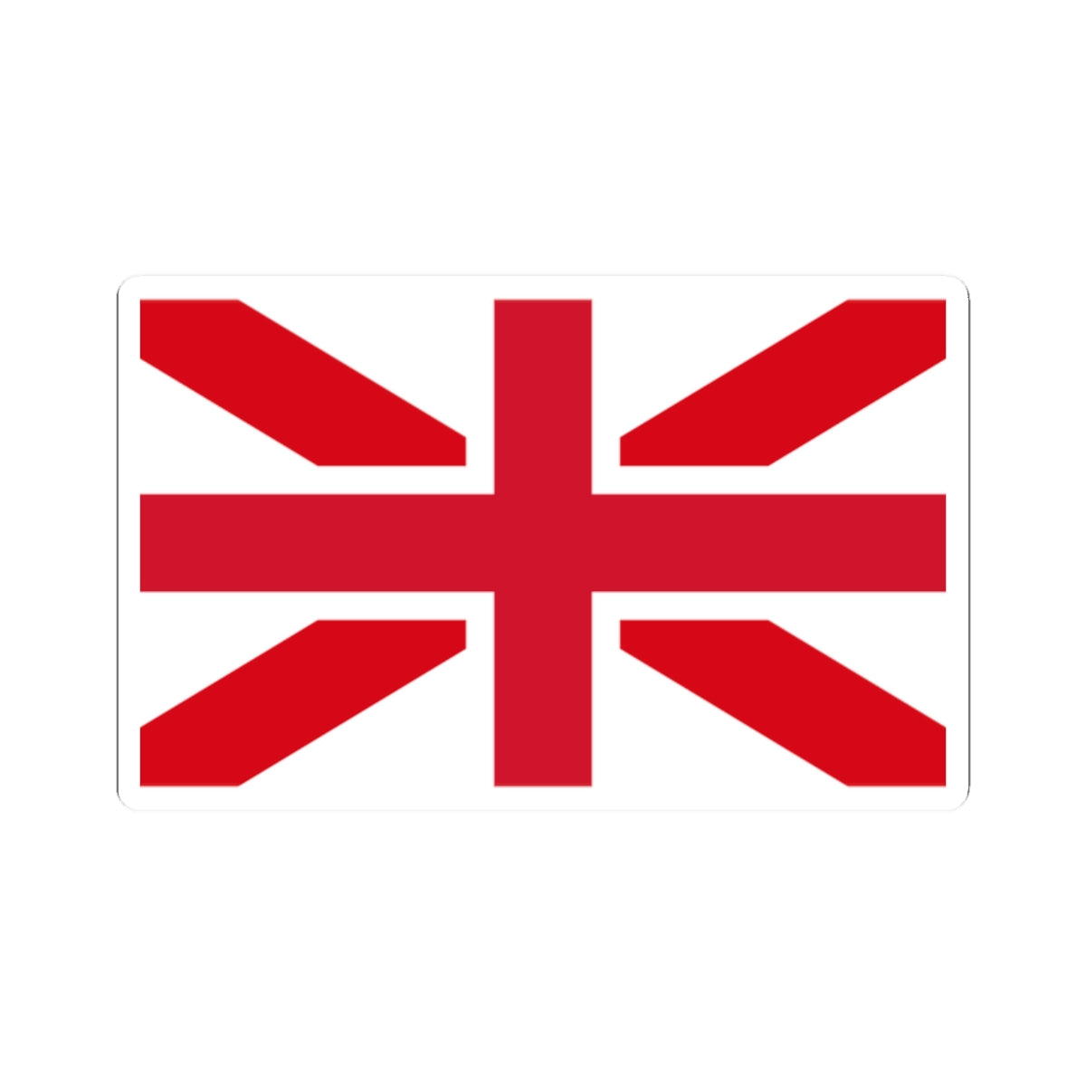 Flag of United Kingdom of England and Northern Ireland (United Kingdom) STICKER Vinyl Kiss-Cut Decal