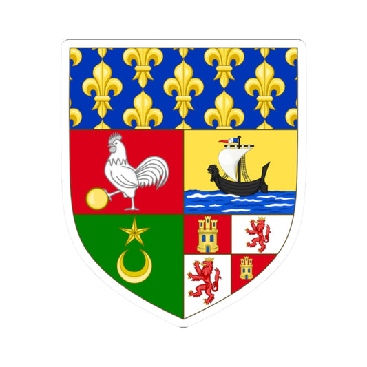 Arms of Oran French Algeria (Algeria) (Coat of Arms) STICKER Vinyl Kiss-Cut Decal