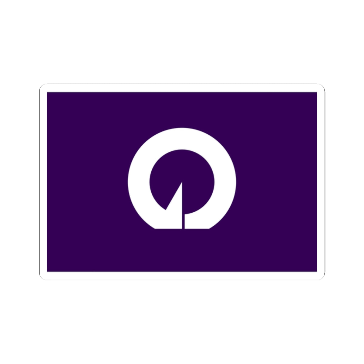 Flag of Noda Chiba (Japan) STICKER Vinyl Kiss-Cut Decal