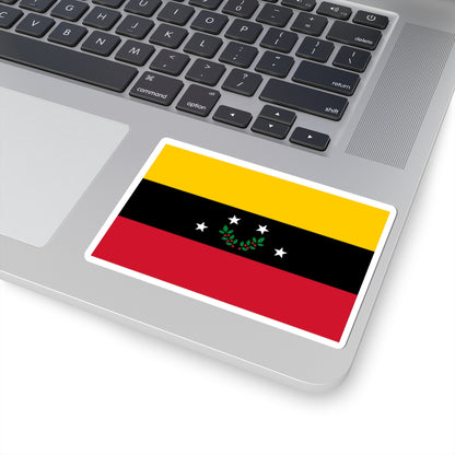 Flag of Tachira State (Venezuela) STICKER Vinyl Kiss-Cut Decal