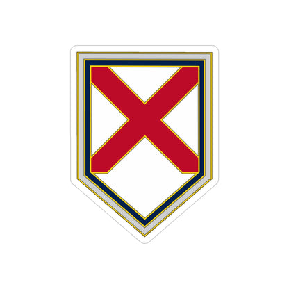 226 Maneuver Enhancement Brigade (U.S. Army) REVERSE PRINT Transparent STICKER-5" × 5"-The Sticker Space