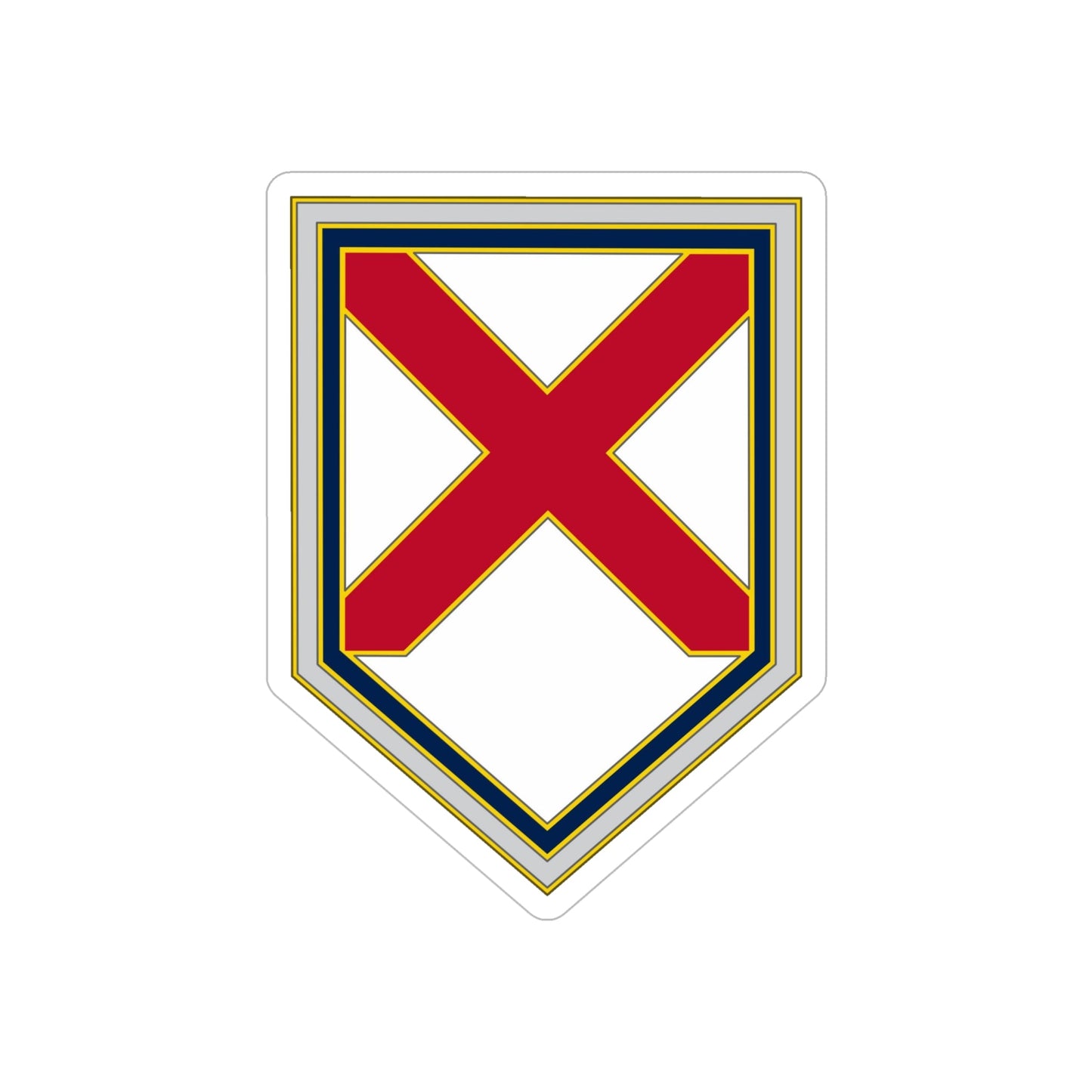 226 Maneuver Enhancement Brigade (U.S. Army) REVERSE PRINT Transparent STICKER-6" × 6"-The Sticker Space