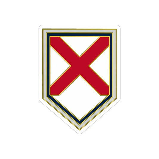 226 Maneuver Enhancement Brigade (U.S. Army) REVERSE PRINT Transparent Die-Cut STICKER 6 Inch Die-Cut Transparent - The Sticker Space