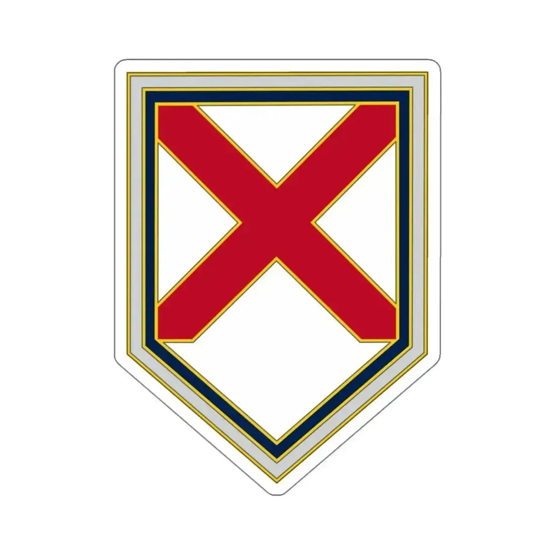 226 Maneuver Enhancement Brigade (U.S. Army) STICKER Vinyl Kiss-Cut Decal 4 Inch White - The Sticker Space