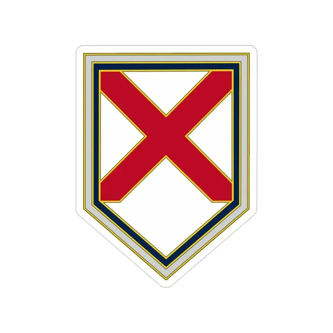 226 Maneuver Enhancement Brigade (U.S. Army) Transparent STICKER Die-Cut Vinyl Decal 4 Inch - The Sticker Space