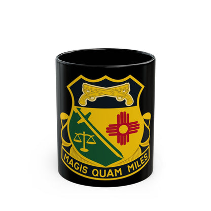 226 Military Police Battalion (U.S. Army) Black Coffee Mug-11oz-The Sticker Space