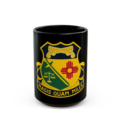 226 Military Police Battalion (U.S. Army) Black Coffee Mug-15oz-The Sticker Space