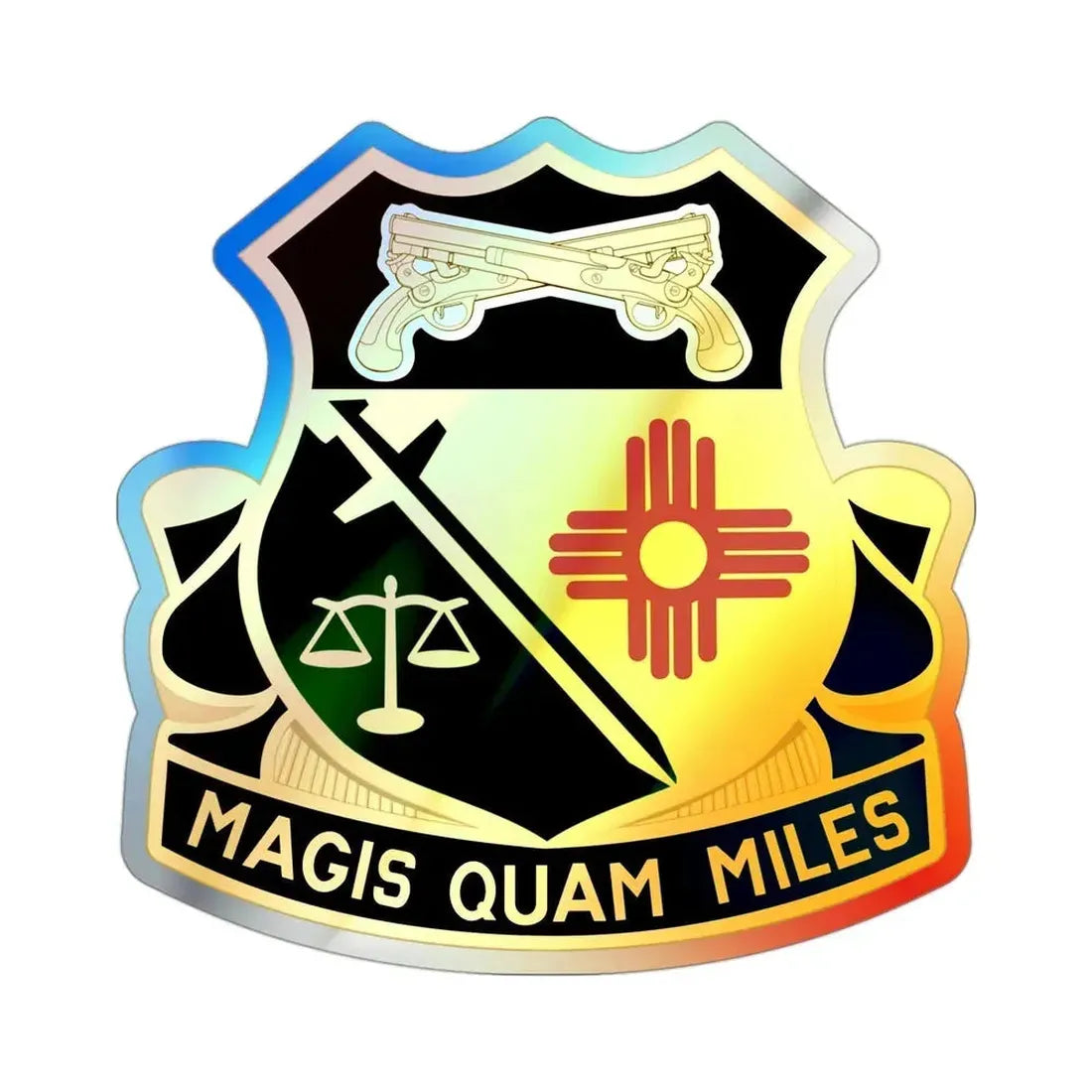 226 Military Police Battalion (U.S. Army) Holographic STICKER Die-Cut Vinyl Decal - The Sticker Space