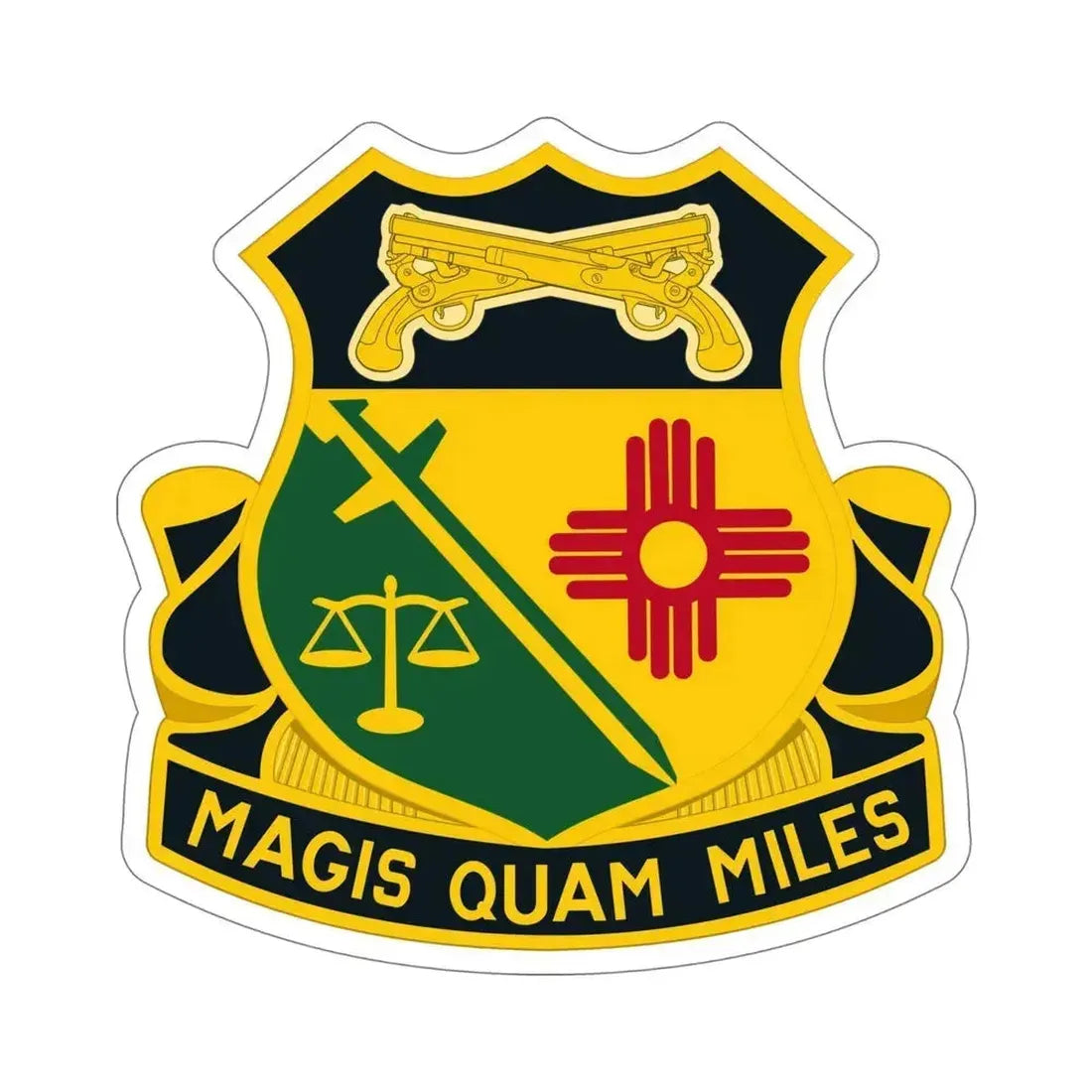 226 Military Police Battalion (U.S. Army) STICKER Vinyl Die-Cut Decal 6 Inch - The Sticker Space