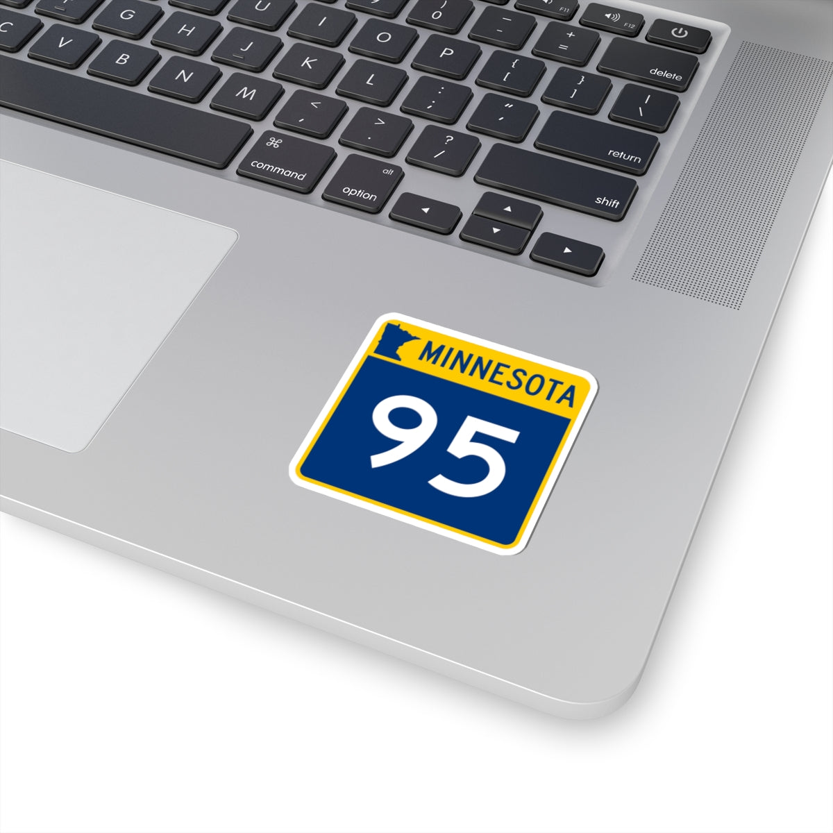 MN-95 (Minnesota) (Road Sign) STICKER Vinyl Kiss-Cut Decal