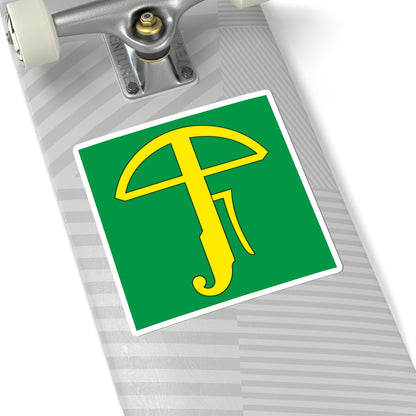 CHE Sulzbach ZH Flag (Switzerland) STICKER Vinyl Kiss-Cut Decal