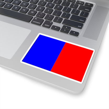 Flag of Castillon (France) STICKER Vinyl Kiss-Cut Decal