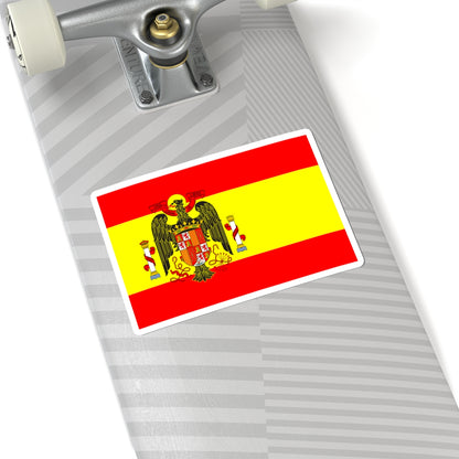 Flag of Spain under Franco (Spain) STICKER Vinyl Kiss-Cut Decal