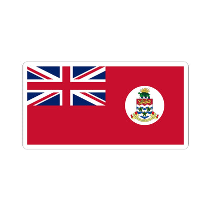 Civil Ensign of the Cayman Islands pre-1999 (United Kingdom) STICKER Vinyl Kiss-Cut Decal
