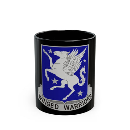 228 Aviation Regiment (U.S. Army) Black Coffee Mug-11oz-The Sticker Space