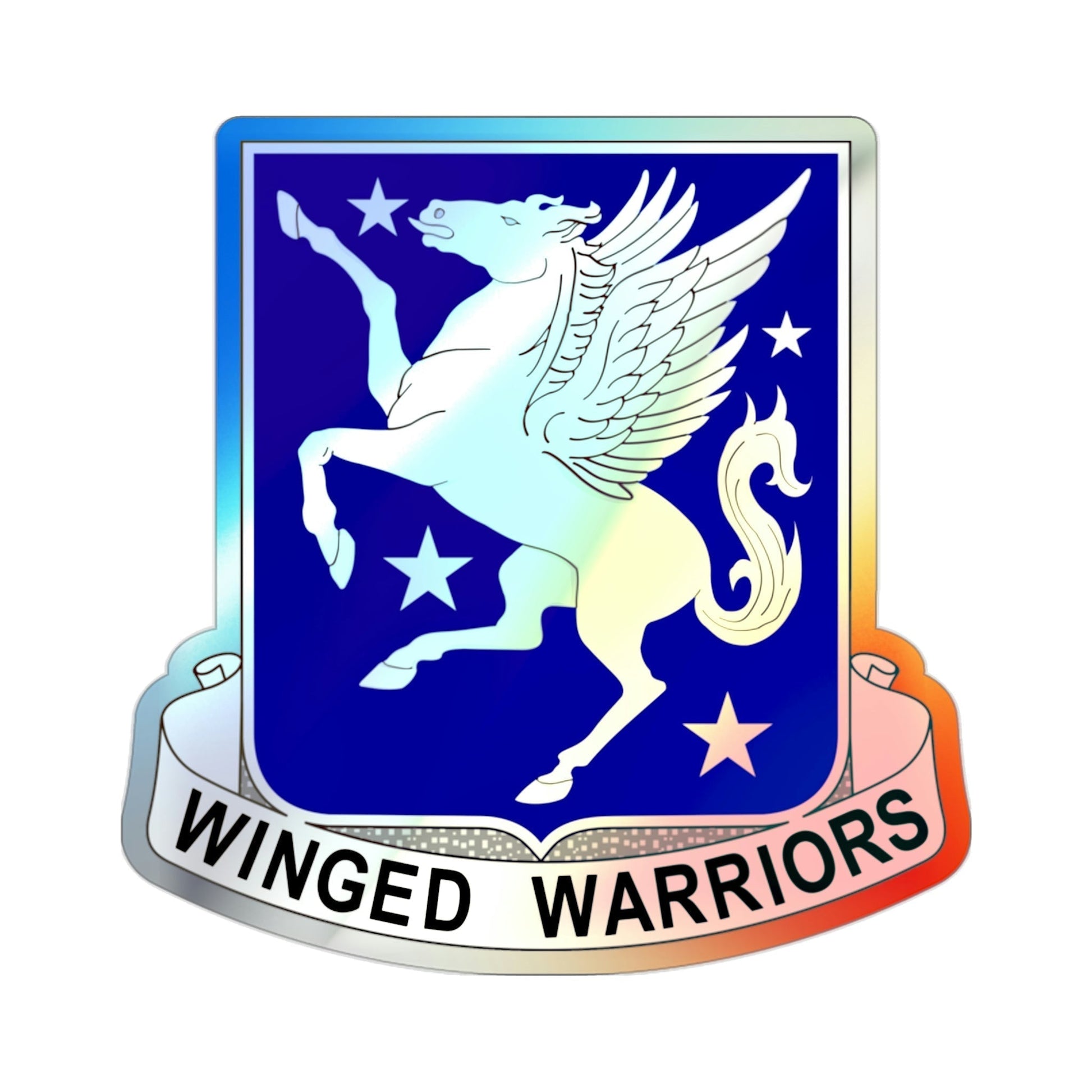 228 Aviation Regiment (U.S. Army) Holographic STICKER Die-Cut Vinyl Decal-2 Inch-The Sticker Space