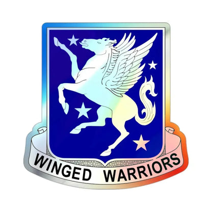 228 Aviation Regiment (U.S. Army) Holographic STICKER Die-Cut Vinyl Decal - The Sticker Space
