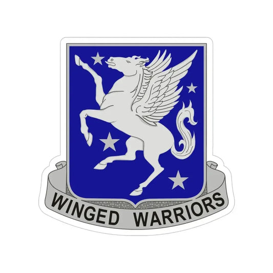 228 Aviation Regiment (U.S. Army) Transparent STICKER Die-Cut Vinyl Decal 6 Inch - The Sticker Space