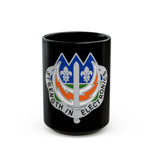 228 Signal Brigade 2 (U.S. Army) Black Coffee Mug-15oz-The Sticker Space