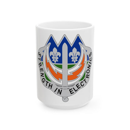 228 Signal Brigade 2 (U.S. Army) White Coffee Mug-15oz-The Sticker Space