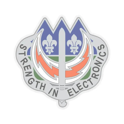 228 Signal Brigade 2 (U.S. Army) STICKER Vinyl Kiss-Cut Decal 3 Inch Transparent - The Sticker Space