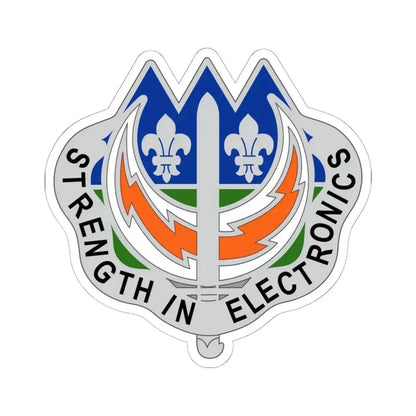 228 Signal Brigade 2 (U.S. Army) STICKER Vinyl Kiss-Cut Decal 6 Inch White - The Sticker Space
