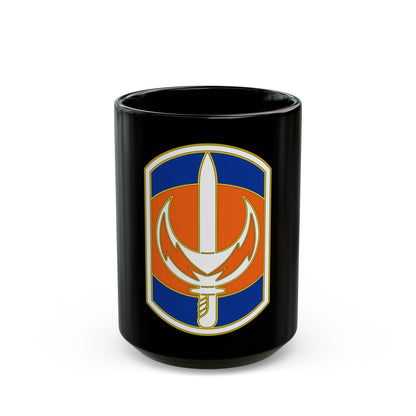 228 Signal Brigade 3 (U.S. Army) Black Coffee Mug-15oz-The Sticker Space