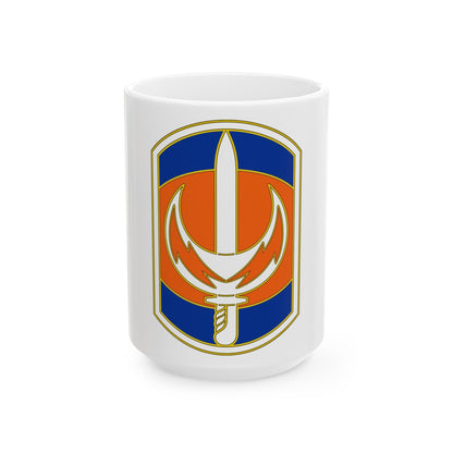 228 Signal Brigade 3 (U.S. Army) White Coffee Mug-15oz-The Sticker Space