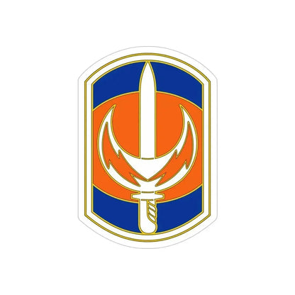 228 Signal Brigade 3 (U.S. Army) REVERSE PRINT Transparent Die-Cut STICKER 6 Inch Die-Cut Transparent - The Sticker Space