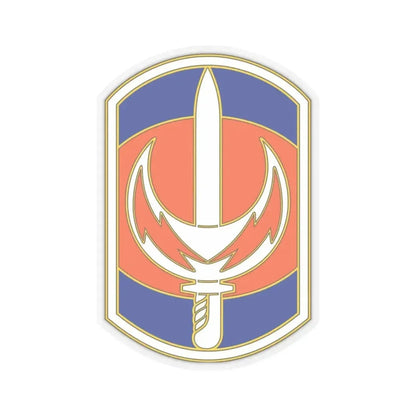 228 Signal Brigade 3 (U.S. Army) STICKER Vinyl Kiss-Cut Decal 3 Inch Transparent - The Sticker Space