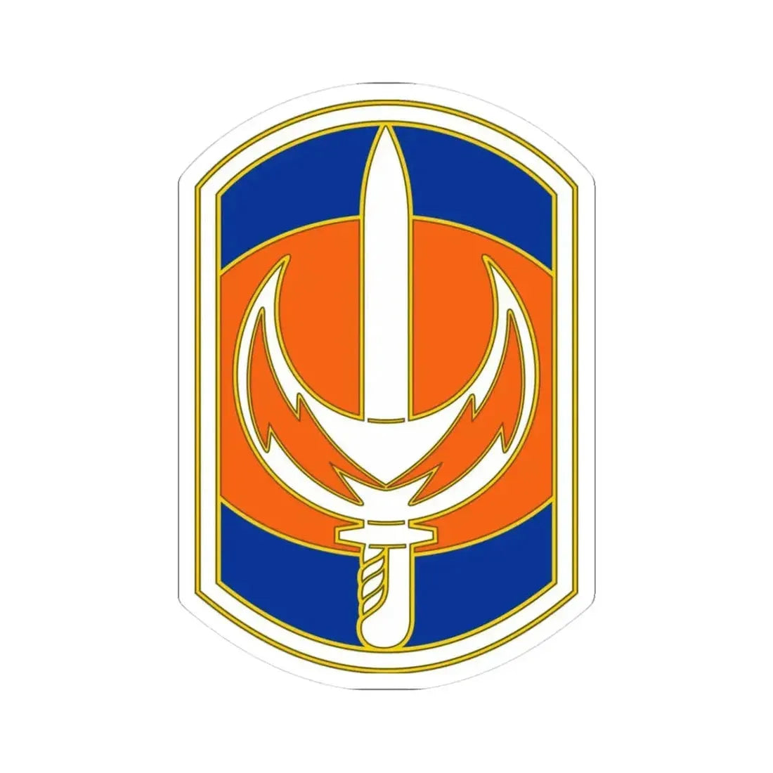 228 Signal Brigade 3 (U.S. Army) STICKER Vinyl Kiss-Cut Decal 3 Inch White - The Sticker Space