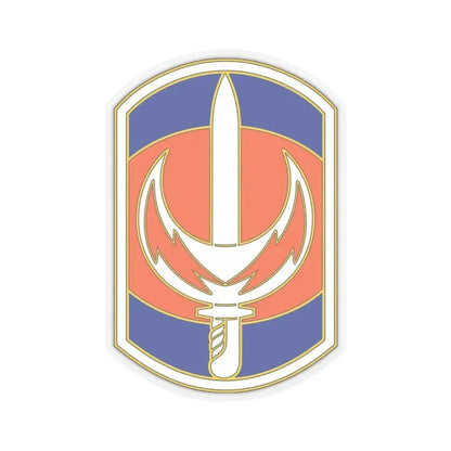 228 Signal Brigade 3 (U.S. Army) STICKER Vinyl Kiss-Cut Decal 4 Inch Transparent - The Sticker Space