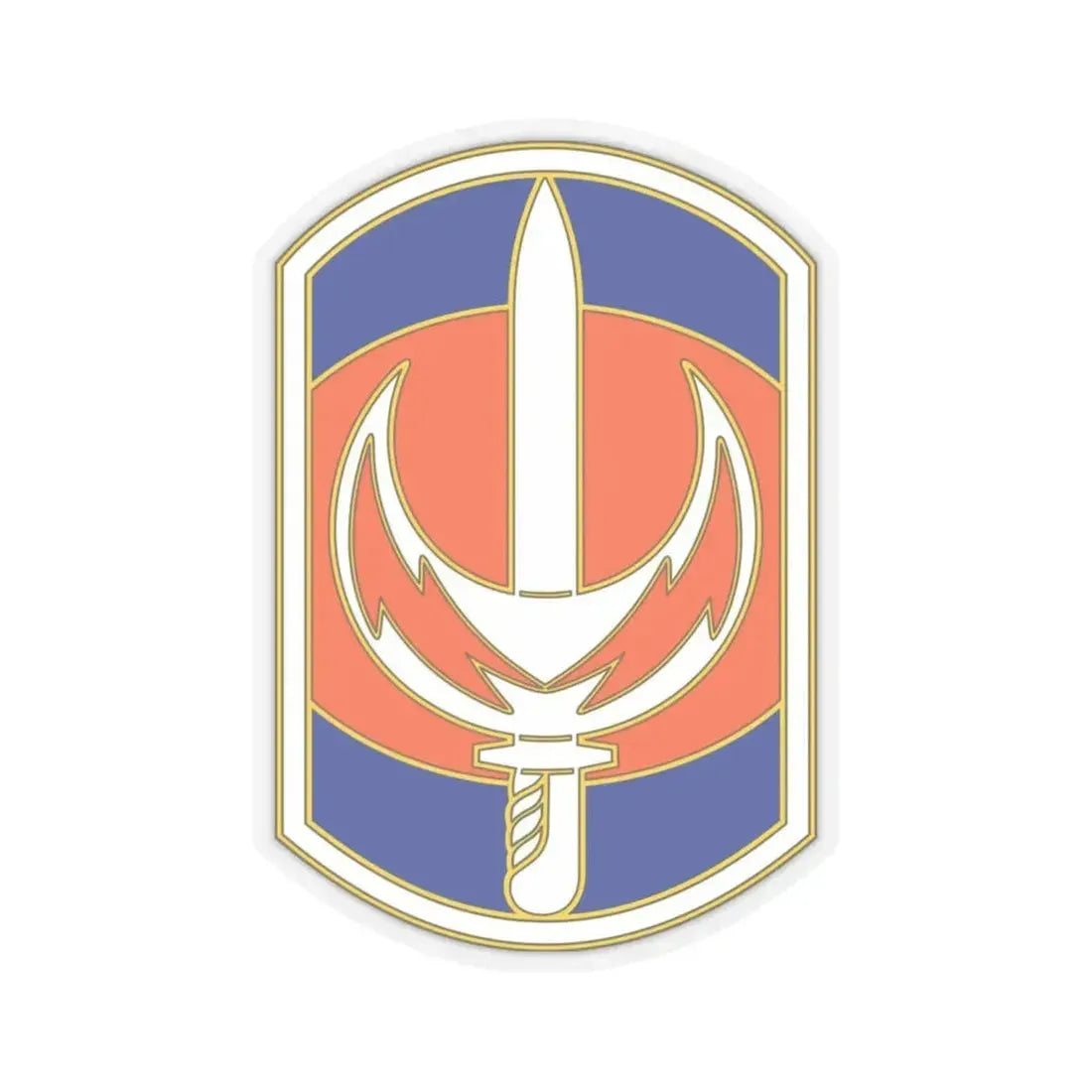228 Signal Brigade 3 (U.S. Army) STICKER Vinyl Kiss-Cut Decal 6 Inch Transparent - The Sticker Space
