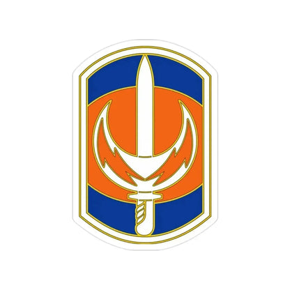 228 Signal Brigade 3 (U.S. Army) Transparent STICKER Die-Cut Vinyl Decal 2 Inch - The Sticker Space