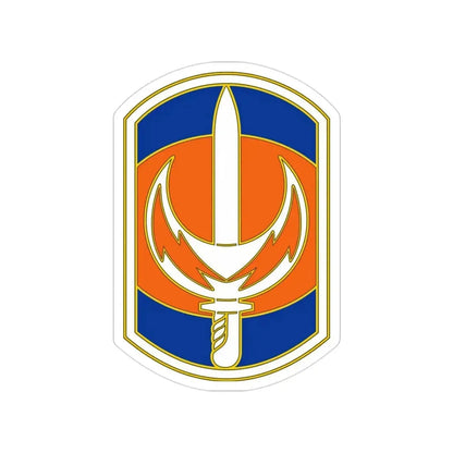 228 Signal Brigade 3 (U.S. Army) Transparent STICKER Die-Cut Vinyl Decal 3 Inch - The Sticker Space