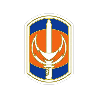 228 Signal Brigade 3 (U.S. Army) Transparent STICKER Die-Cut Vinyl Decal 4 Inch - The Sticker Space