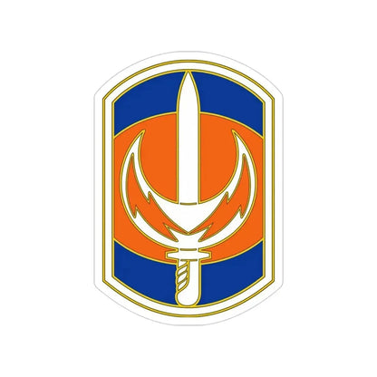 228 Signal Brigade 3 (U.S. Army) Transparent STICKER Die-Cut Vinyl Decal 4 Inch - The Sticker Space