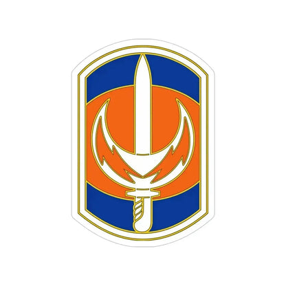 228 Signal Brigade 3 (U.S. Army) Transparent STICKER Die-Cut Vinyl Decal 5 Inch - The Sticker Space