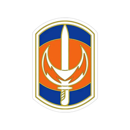 228 Signal Brigade 3 (U.S. Army) Transparent STICKER Die-Cut Vinyl Decal 5 Inch - The Sticker Space