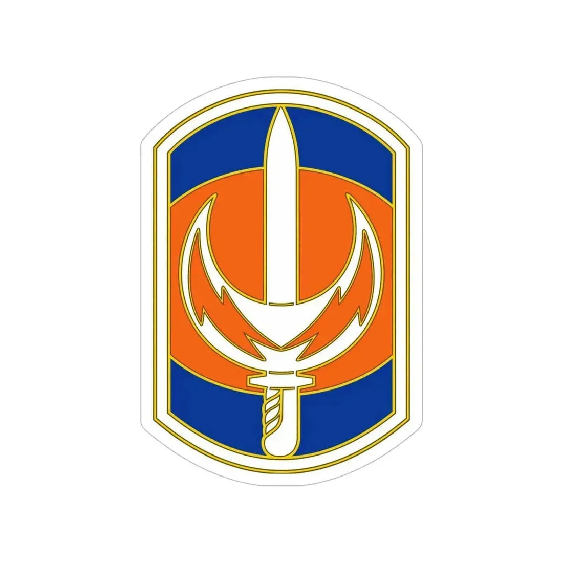 228 Signal Brigade 3 (U.S. Army) Transparent STICKER Die-Cut Vinyl Decal 6 Inch - The Sticker Space