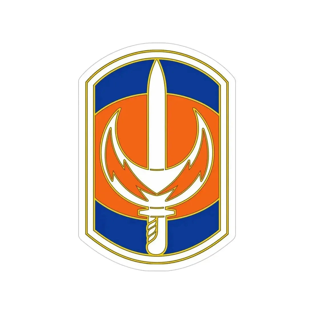 228 Signal Brigade 3 (U.S. Army) Transparent STICKER Die-Cut Vinyl Decal - The Sticker Space