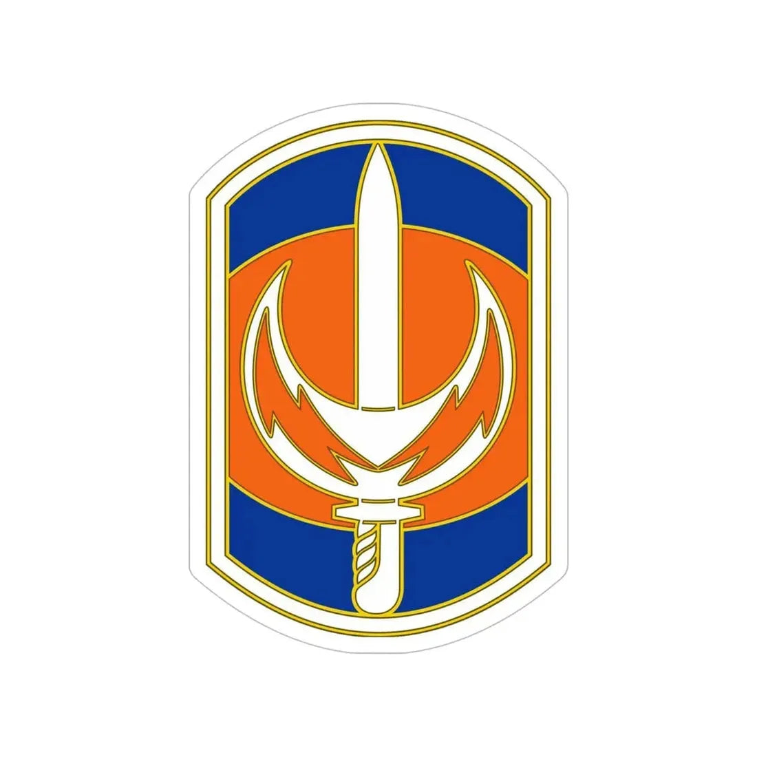 228 Signal Brigade 3 (U.S. Army) Transparent STICKER Die-Cut Vinyl Decal - The Sticker Space